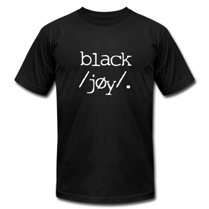 BLACK /JØY/. Tee - black
